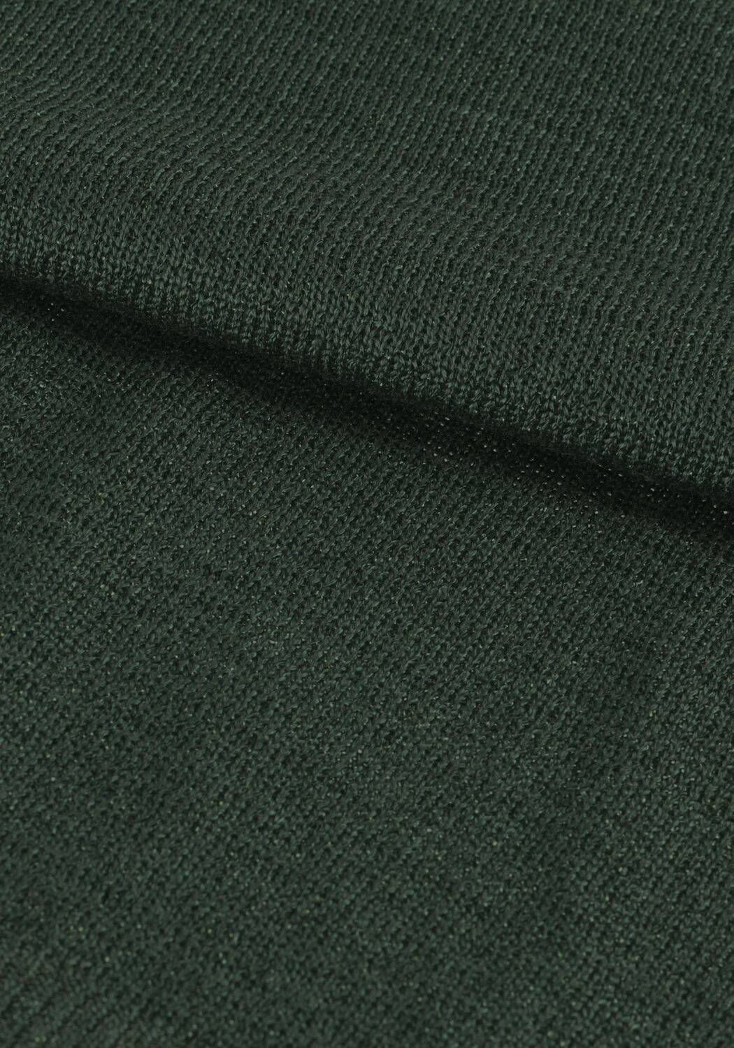 Groene MINUS Top MILLA METALLIC V-NECK KNIT T-SHIRT - large