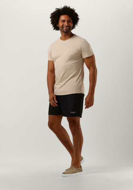 Beige TOMMY JEANS T-shirt TJM SLIM JASPE C NECK - large