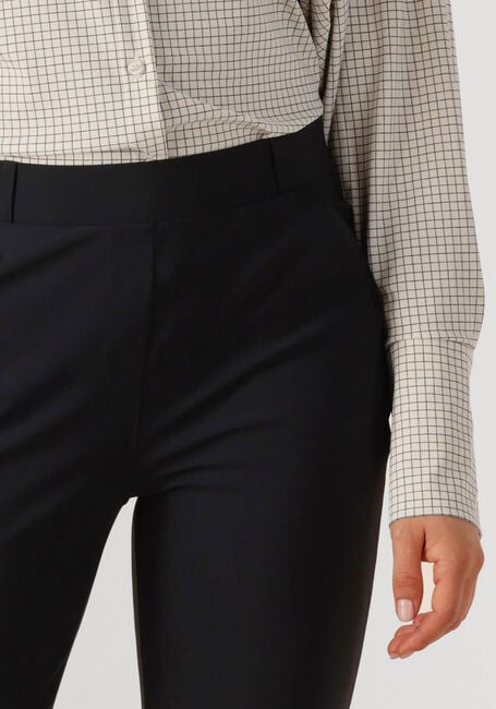 Zwarte STUDIO ANNELOES Flared broek FLAIR BONDED TROUSERS - large