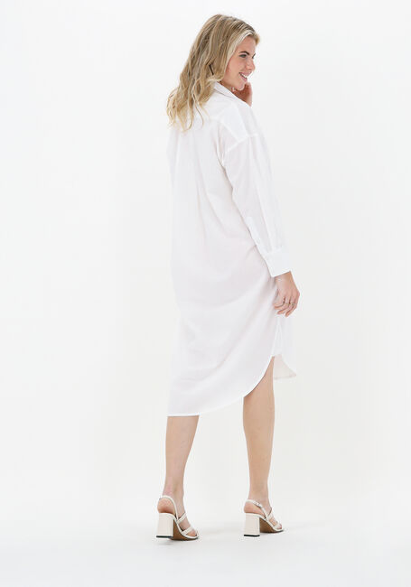 Witte CC HEART Midi jurk OVERSIZED SHIRT DRESS - large