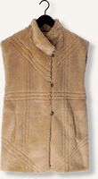 Beige ANOTHER LABEL Bodywarmer UNNI VEST Beige ANOTHER LABEL Bodywarmer UNNI VEST - medium