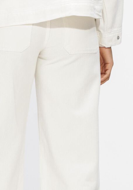 Witte WITHBLACK Broeken WBLPEYTON GALA MW BARREL PANT - large