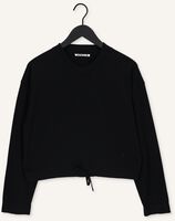 Zwarte VANILIA Trui MERINO WOOL SWEATER Zwarte VANILIA Trui MERINO WOOL SWEATER - medium