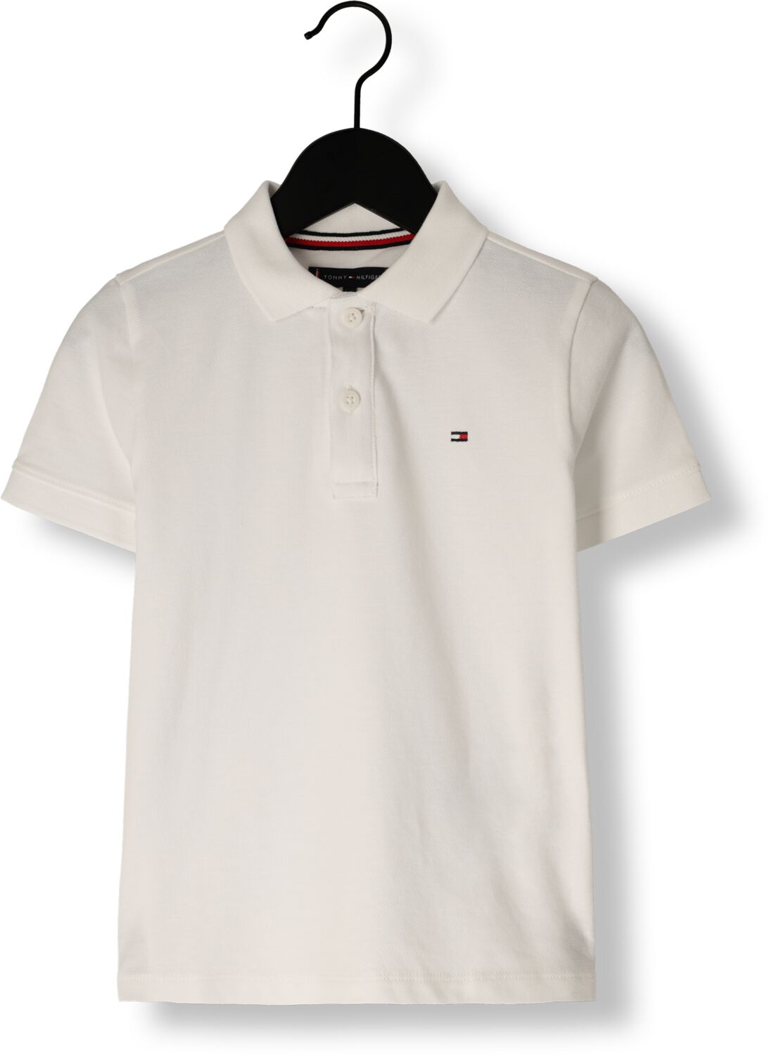 TOMMY HILFIGER Jongens Polo's & T-shirts Flag Polo Ss Wit