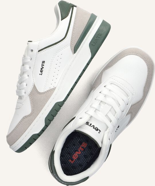 Witte LEVI'S Lage sneakers DERECK 124 T Witte LEVI'S Lage sneakers DERECK 124 T - large