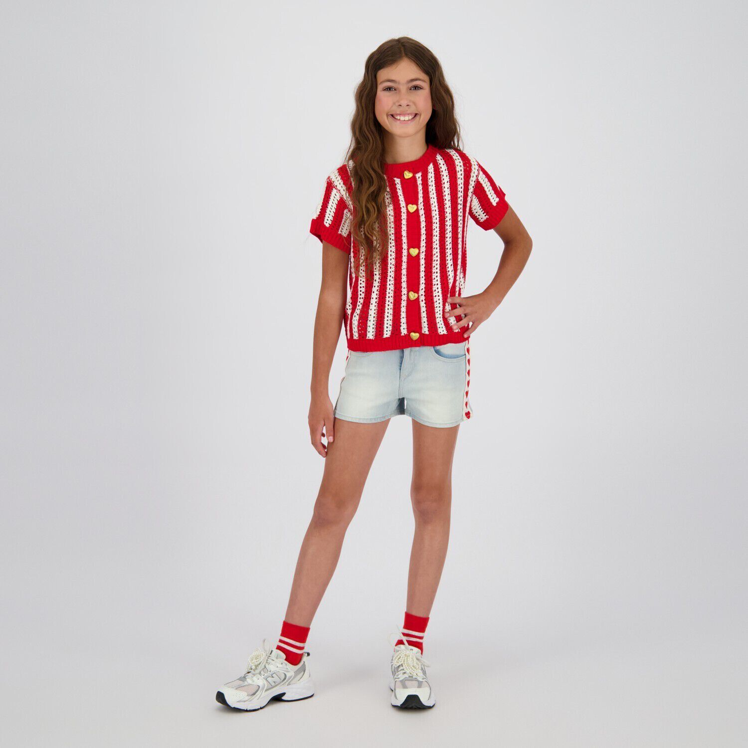 Vingino Meisjes Truien & Vesten Minous - Rood, foto 3