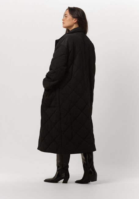 Zwarte STAND STUDIO Gewatteerde jas SAGE COAT - large