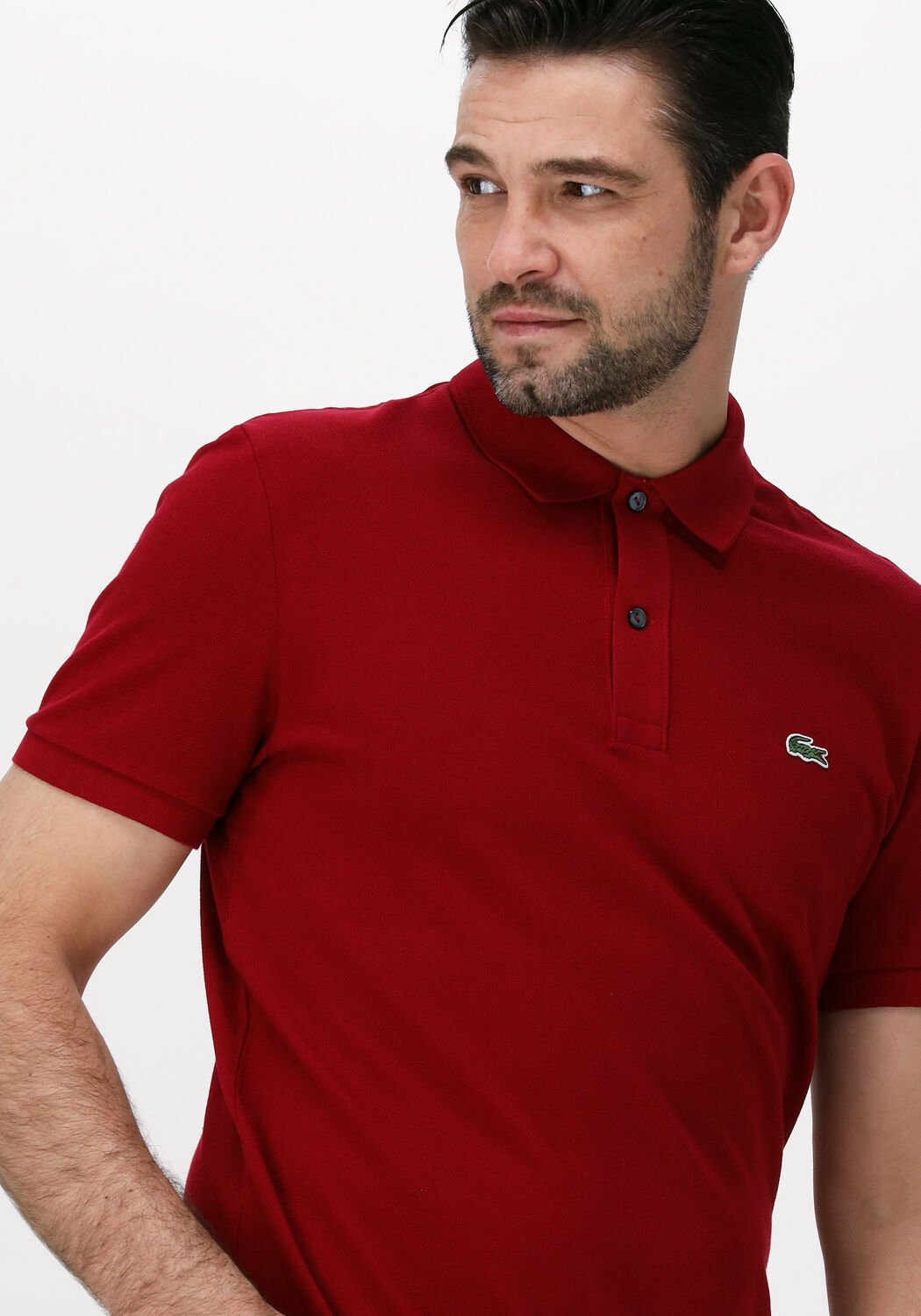 Lacoste polo 2025 rood
