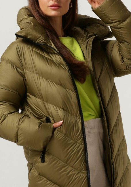Groene BEAUMONT Gewatteerde jas STELLE - large
