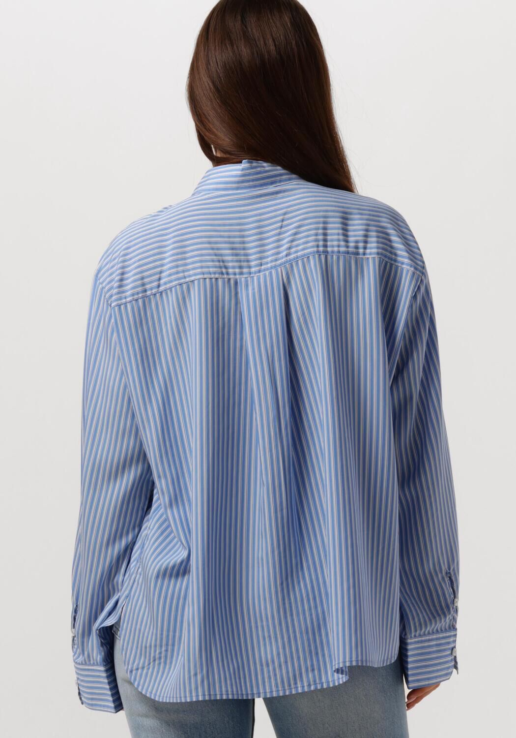 MODSTRÖM Modström Dames Blouses Kadirmd Stripe Shirt Blauw