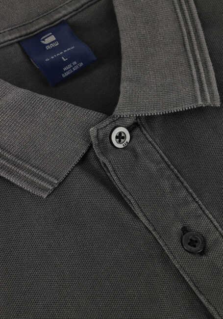 Zwarte G-STAR RAW Polo DUNDA OVERDYED SLIM POLO S\S Zwarte G-STAR RAW Polo DUNDA OVERDYED SLIM POLO S\S - large
