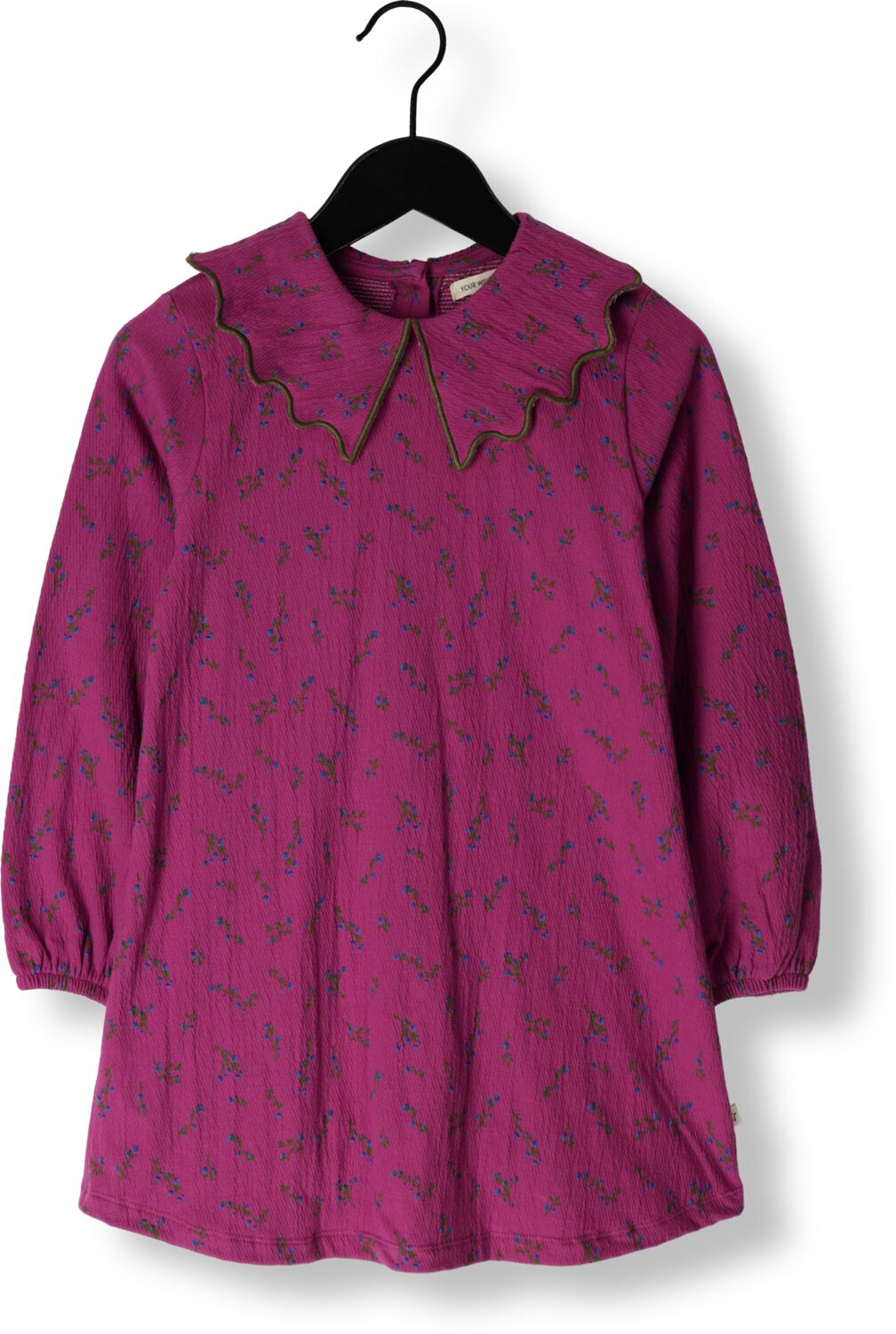 YOUR WISHES Meisjes Jurken Antique Flower Collar Dress Paars