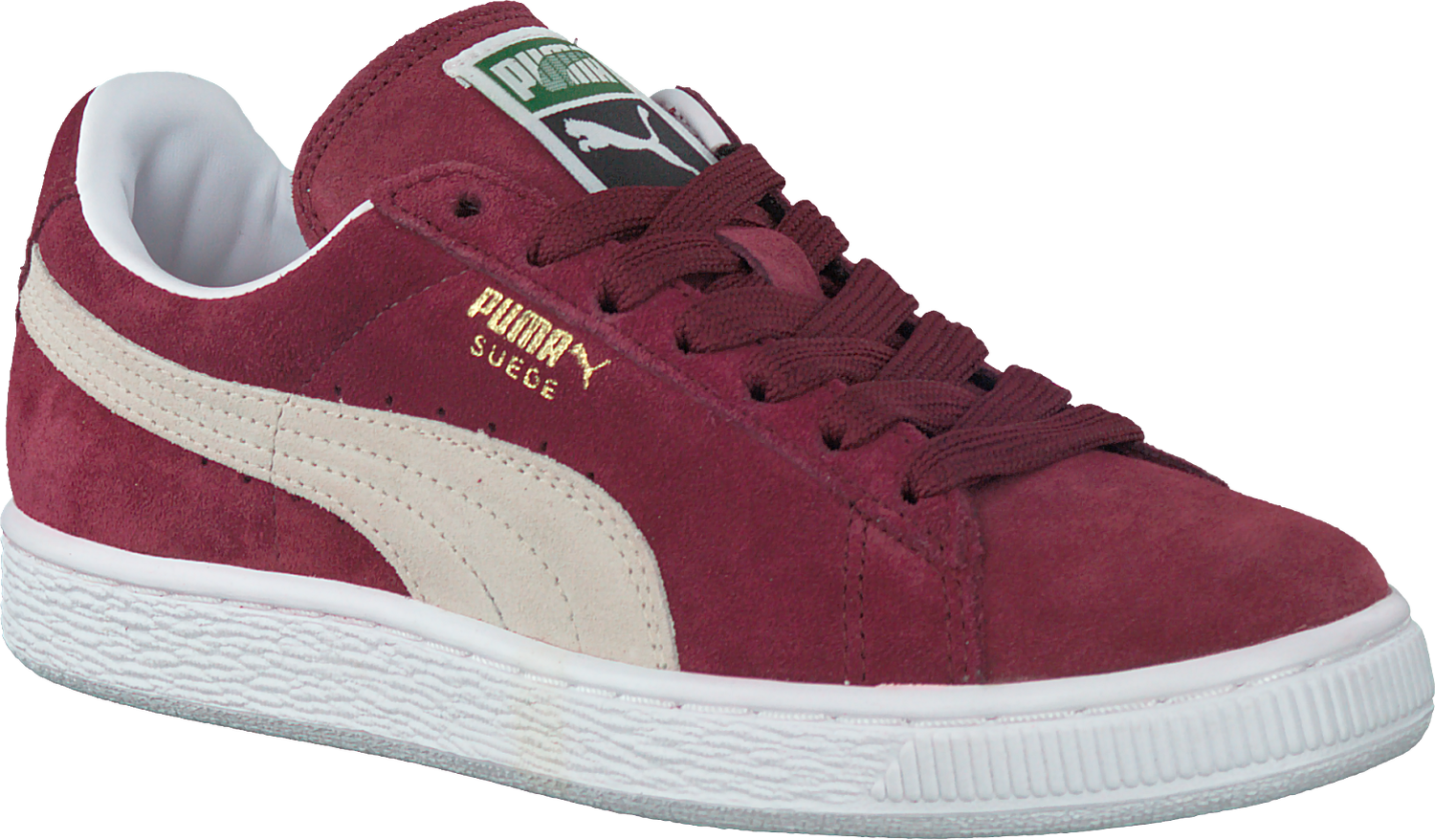 Rode PUMA Sneakers SUEDE CLASSIC+ DAMES Omoda.nl