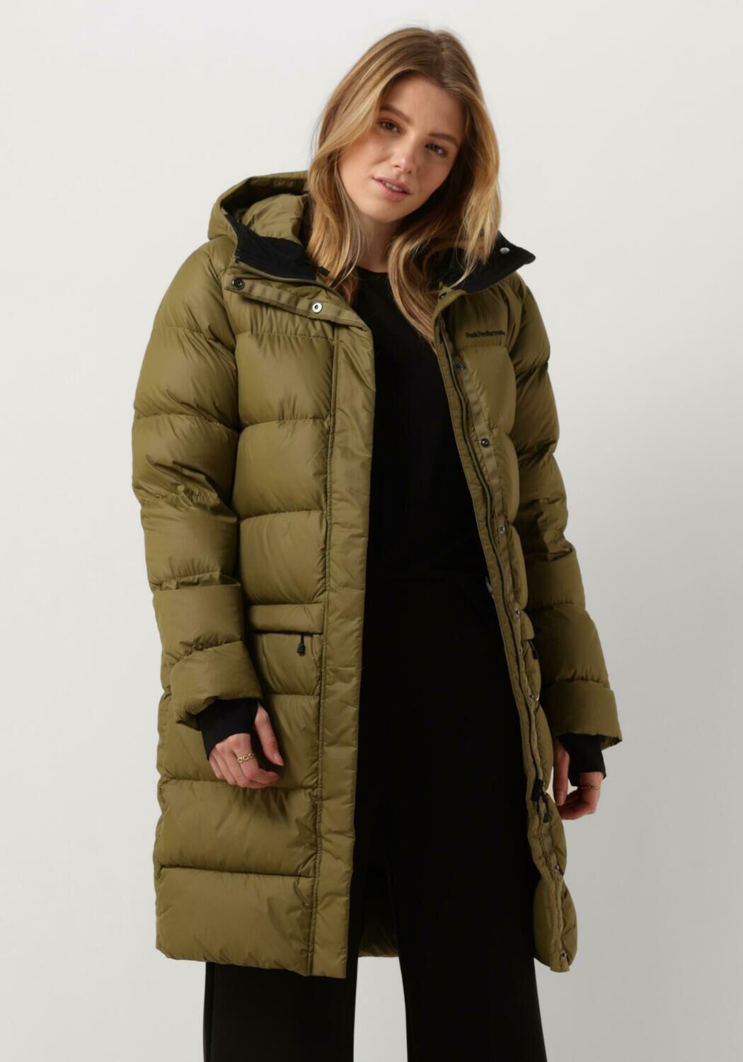 PEAK PERFORMANCE Dames Jassen W Frost Down Coat Groen