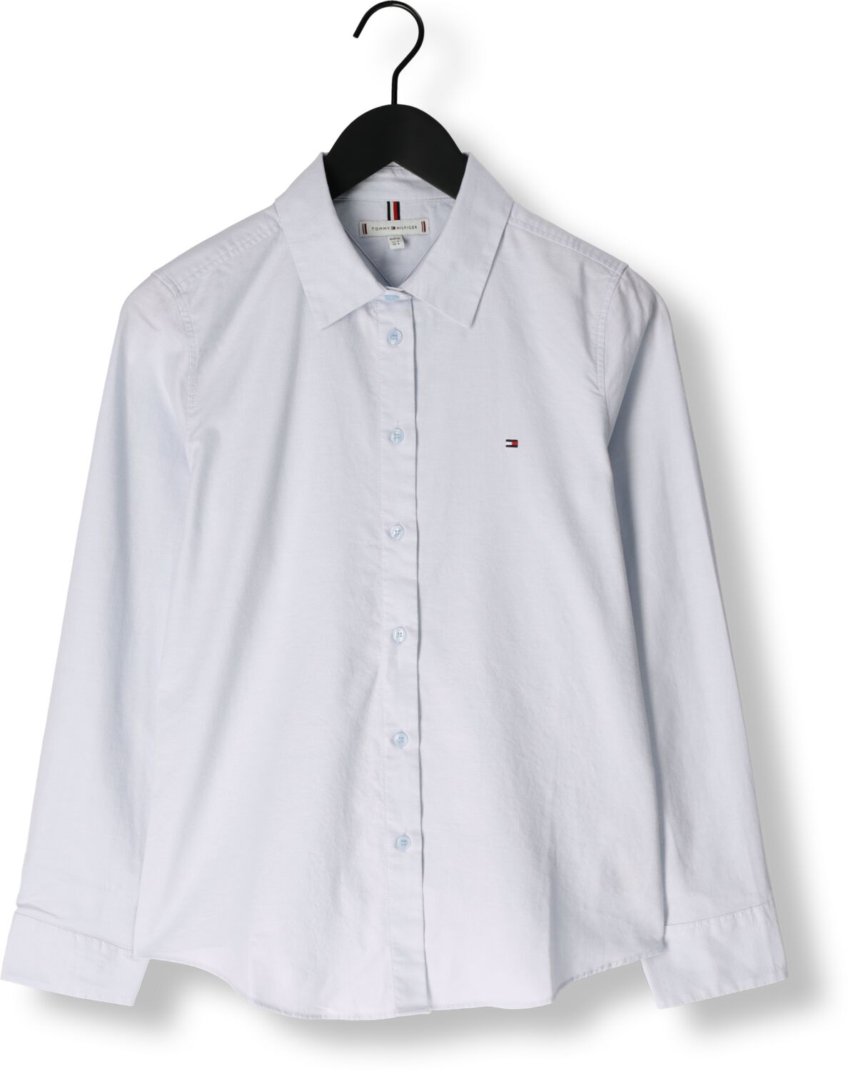 TOMMY HILFIGER Dames Blouses Oxford Cotton Regular Shirt Lichtblauw