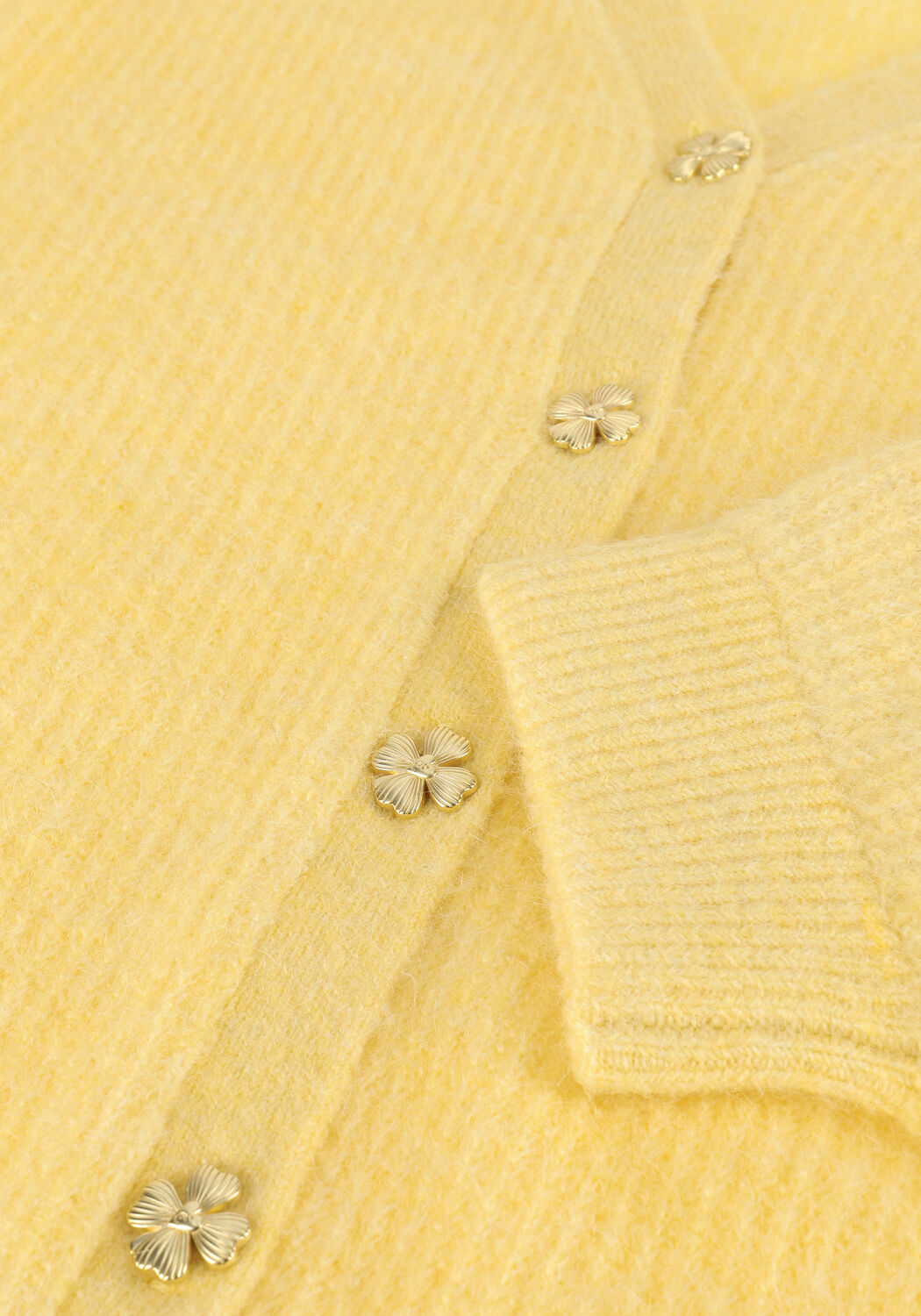 Gele FABIENNE CHAPOT Vest SALLY CARDIGAN LONG SLEEVE - large