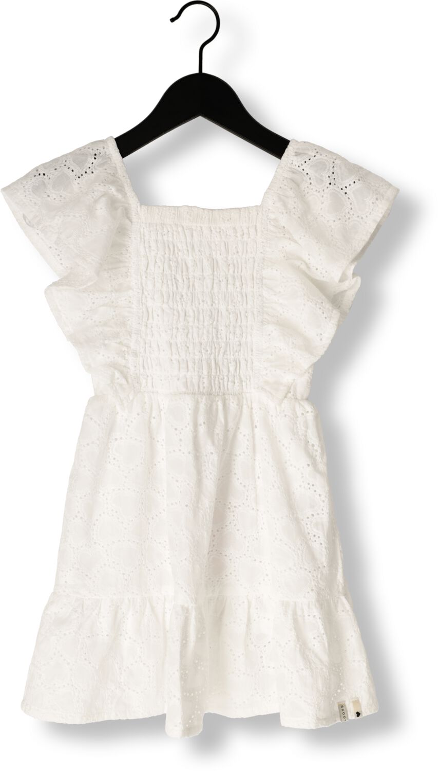 LOOXS Little Meisjes Jurken 2512-7804 Wit