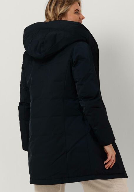 Donkerblauwe TOMMY HILFIGER Parka's NYLON MIX DOWN HOODED PARKA - large