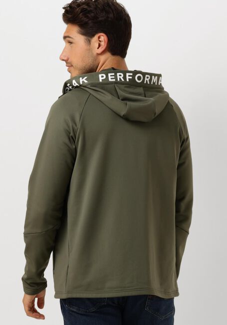Groene PEAK PERFORMANCE Vest M RIDE ZIP HOOD - large