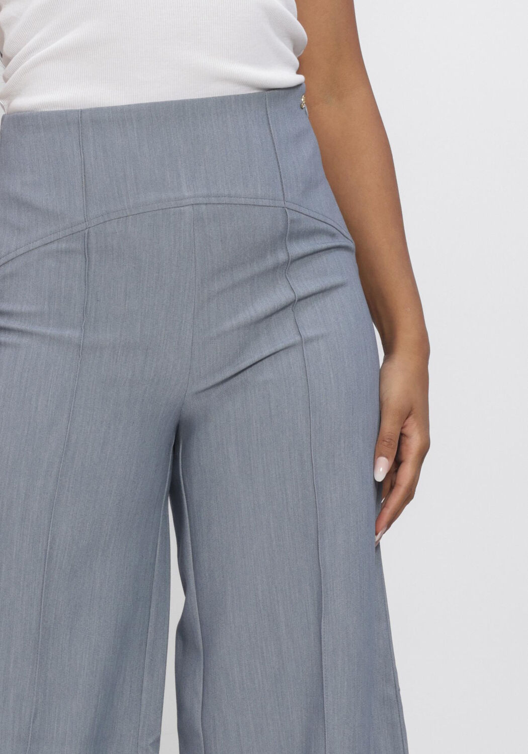 Blauwe JOSH V Wijde broek MICHELLA - large