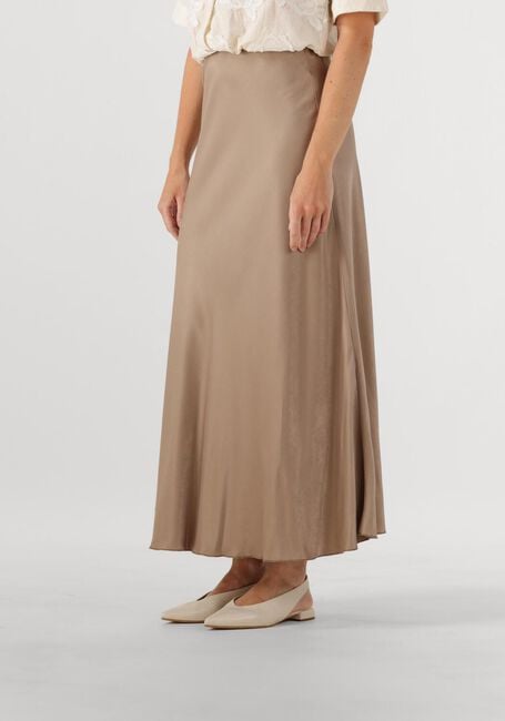 Beige MSCH COPENHAGEN Midirok MSCHNICOLETTE ULLAS SKIRT - large