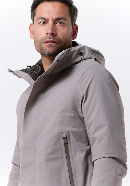 Taupe KRAKATAU Gewatteerde jas QM375 - large