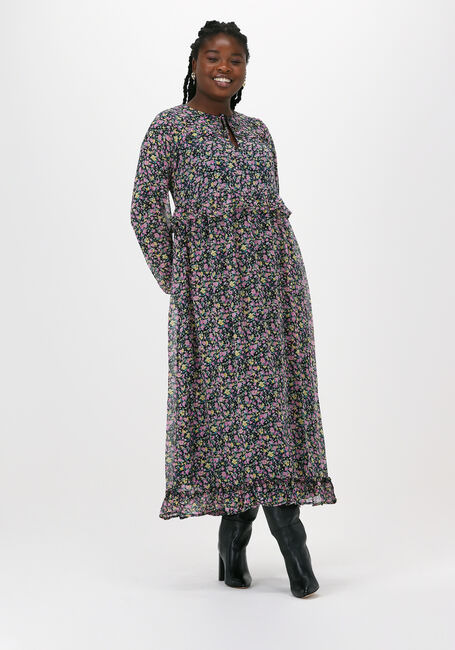 Paarse MOVES Maxi jurk CHIFONELLA - large