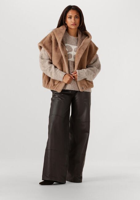 Bruine STUDIO AR Pantalon TESS SHEEP DENVEY - large