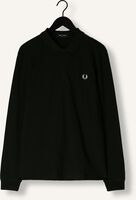 Olijf FRED PERRY Polo LONG SLEEVE PLAIN FRED PERRY SHIRT Olijf FRED PERRY Polo LONG SLEEVE PLAIN FRED PERRY SHIRT - medium