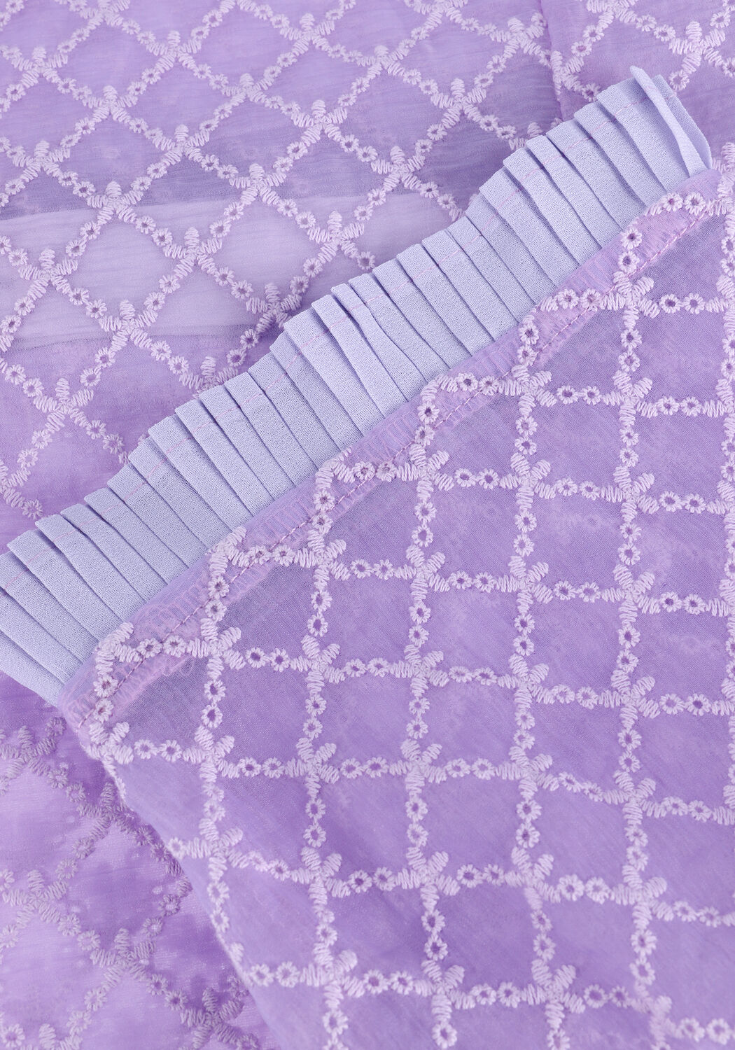 Paarse HUNKON Blouses RITHA BLOUSE - large