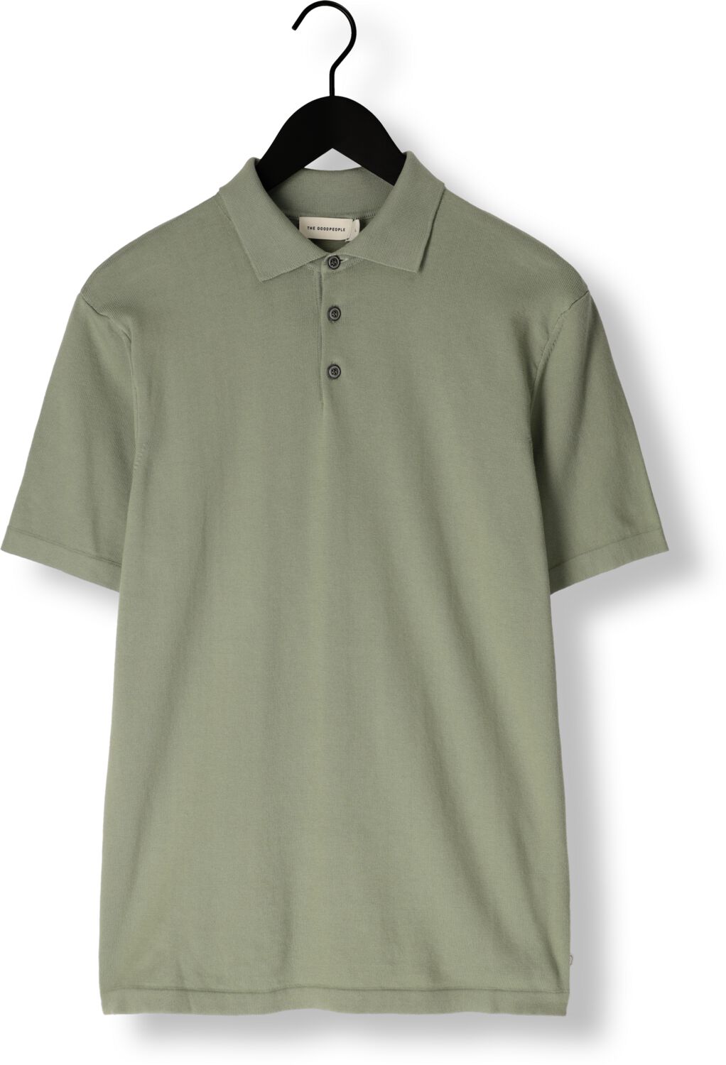 THE GOODPEOPLE Heren Polo's & T-shirts Plan Groen