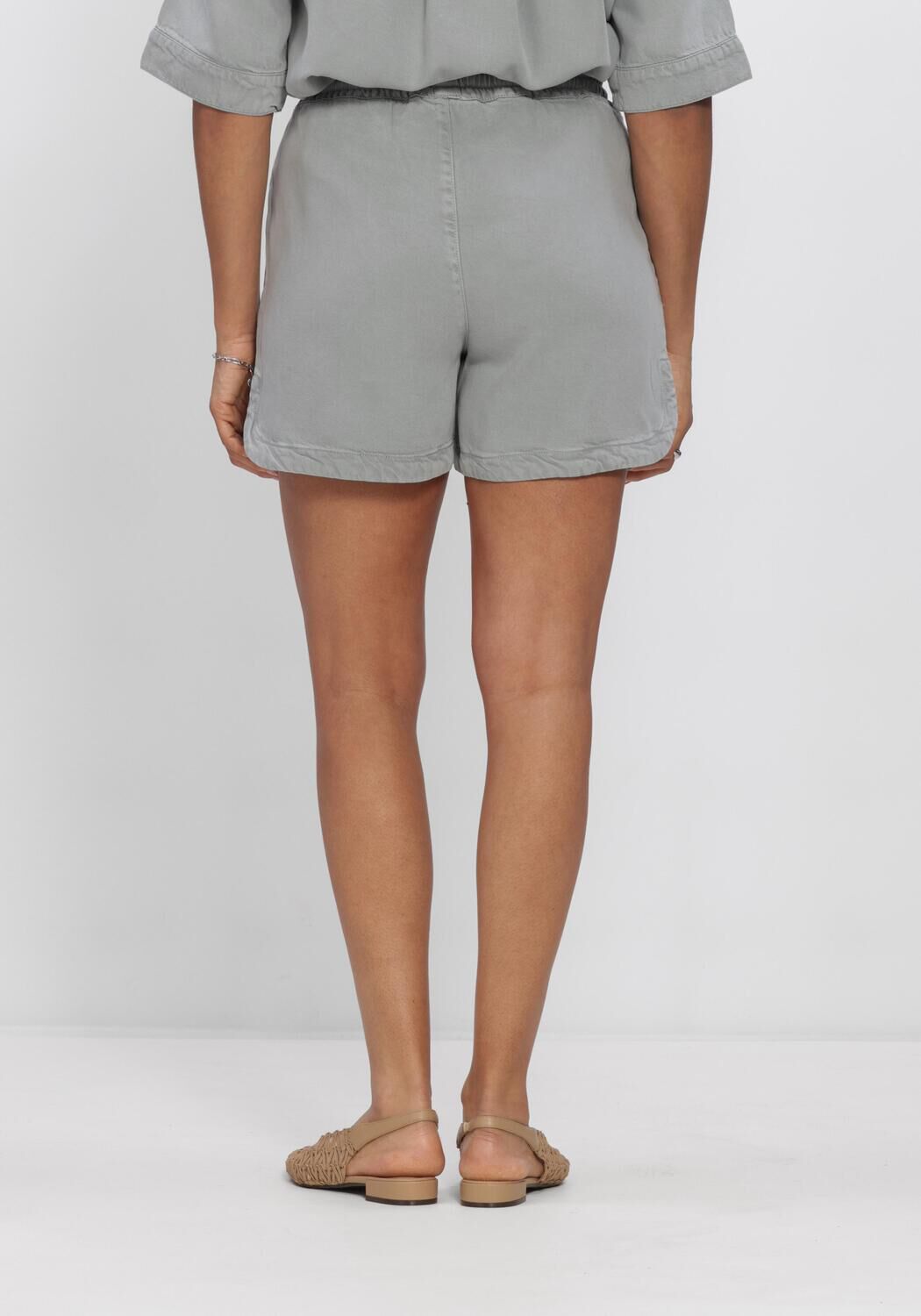 Blauwe OBJECT Korte broek OBJFRAME RE MW SHORTS NOOS - large