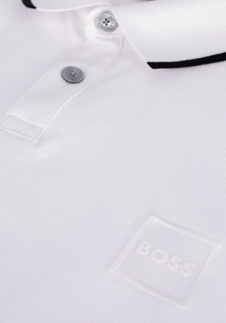 Witte BOSS Polo PASSERTIP - large