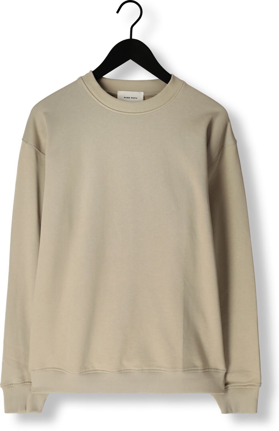 PURE PATH Heren Truien & Vesten Loose Fit Sweaters Crewneck308 Groen