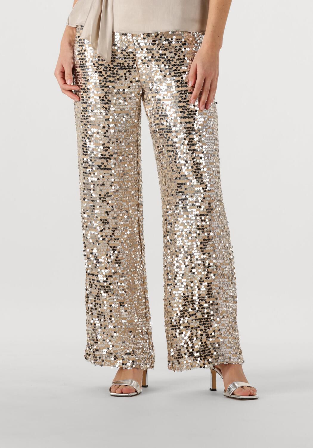 BRUUNS BAZAAR Dames Broeken Brinna Pants Zilver