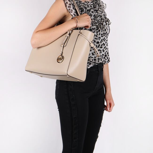 Beige MICHAEL KORS Handtas MD MF TZ TOTE Beige MICHAEL KORS Handtas MD MF TZ TOTE - large