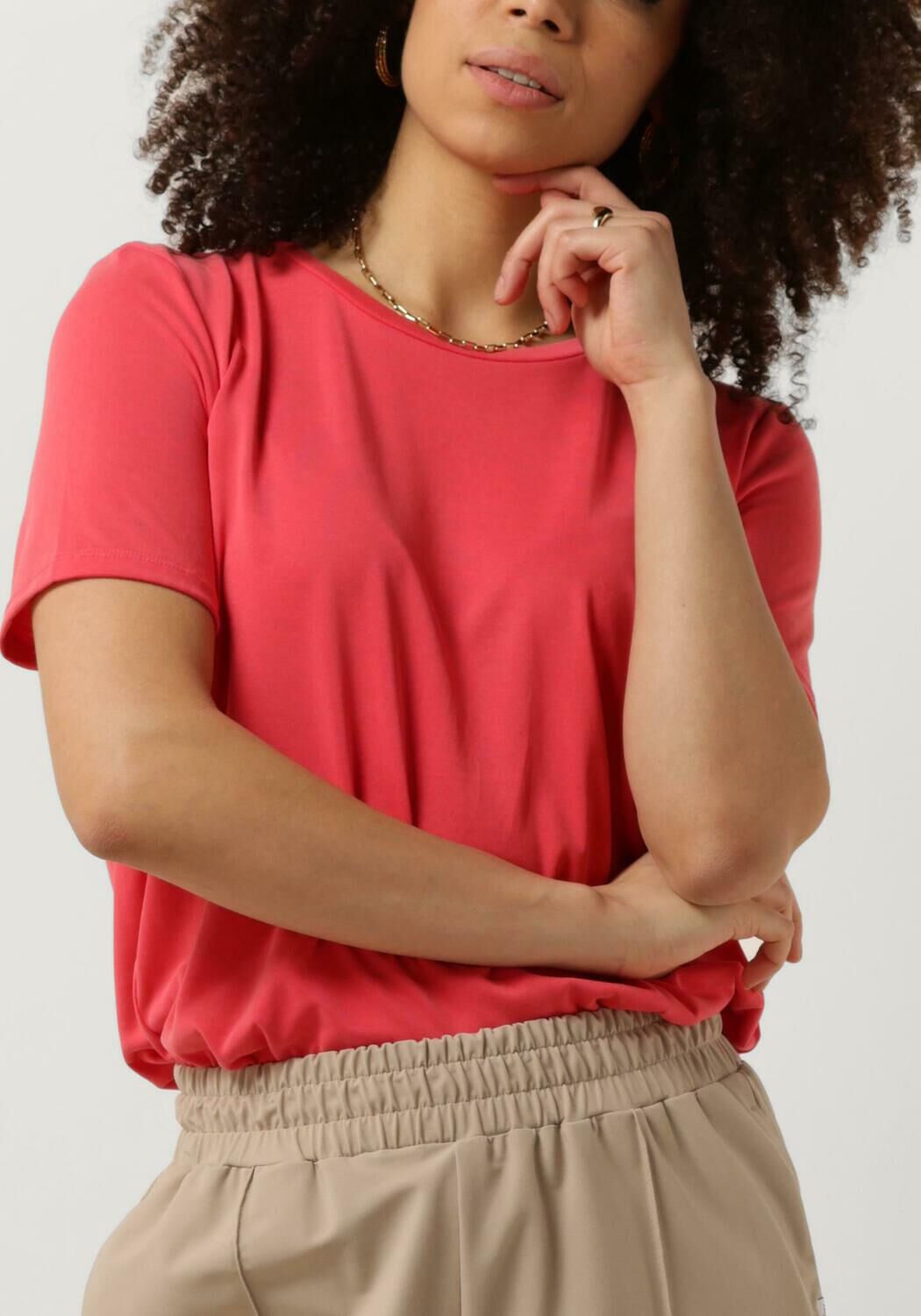 OBJECT Dames Tops & T-shirts Objannie S s T-shirt Noos Roze