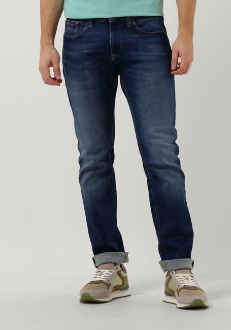 Donkerblauwe TOMMY JEANS Slim fit jeans SCANTOM SLIM AG1233 - large