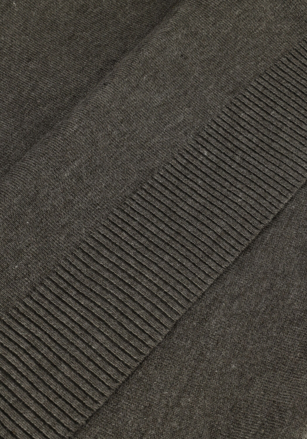 Donkergroene MINUS Trui MERSIN ROLL NECK KNIT - large