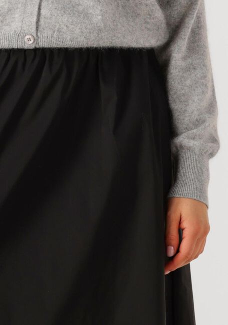 Zwarte NEO NOIR Maxirok YARA LONG POPLIN SKIRT - large