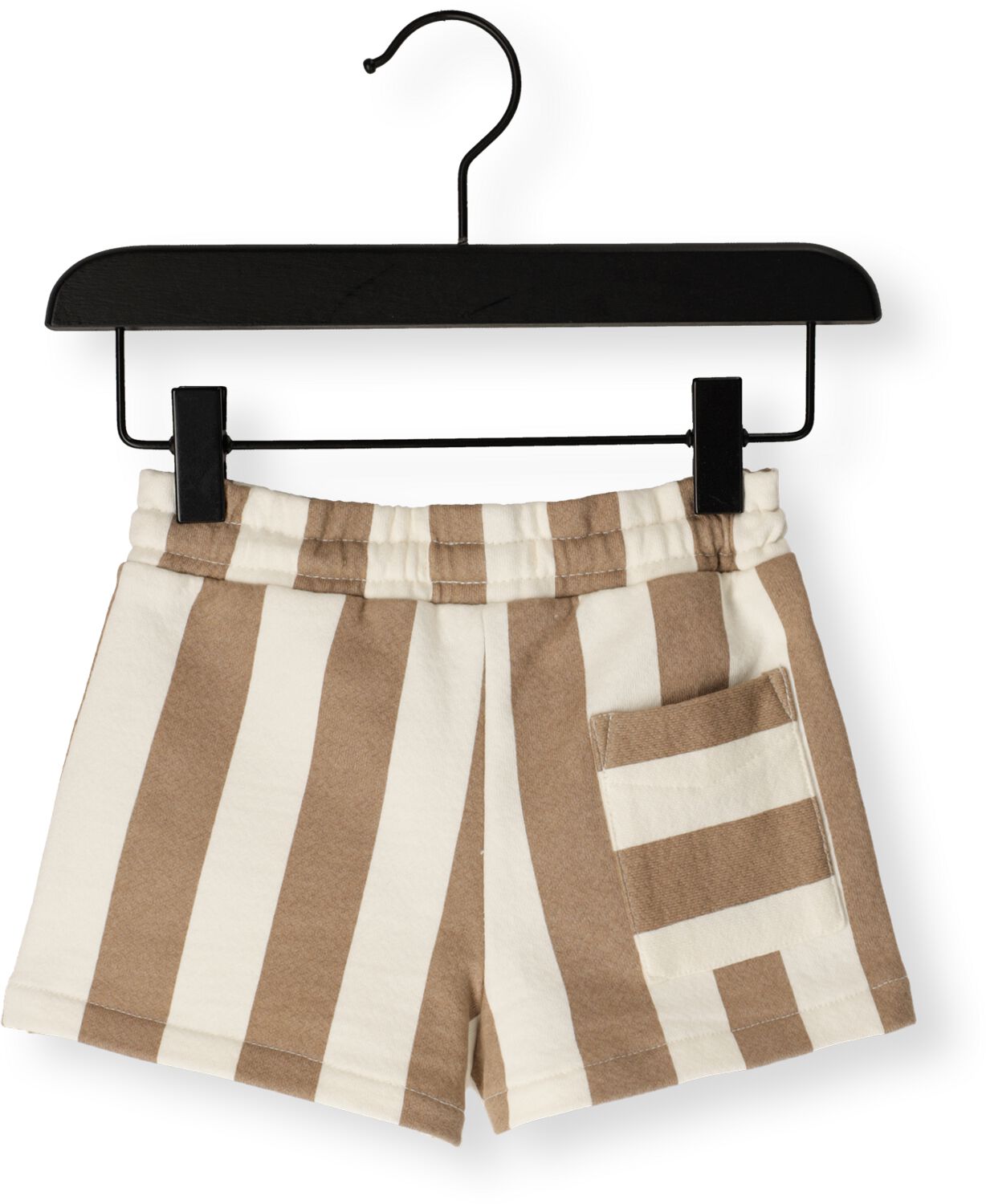 YOUR WISHES Jongens Broeken Bold Stripes Relaxed Shorts Wit
