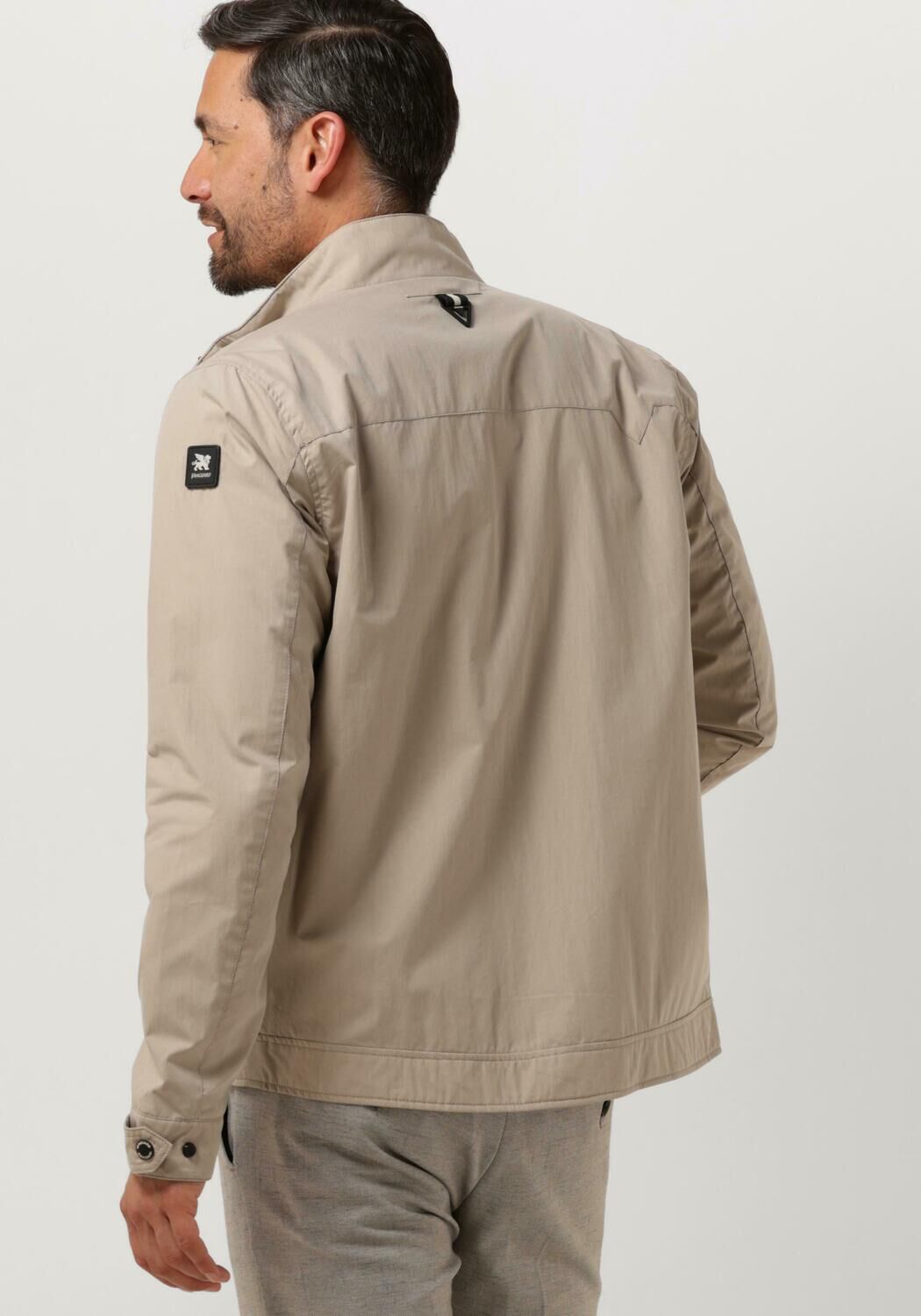 VANGUARD Heren Jassen Short Jacket Mech Cotton Racechase Beige