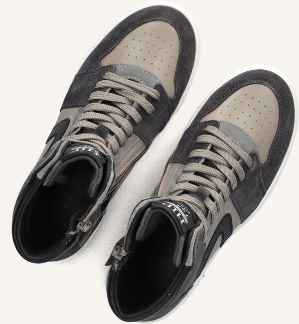 Grijze HIP Hoge sneakers H1765 Grijze HIP Hoge sneakers H1765 - large