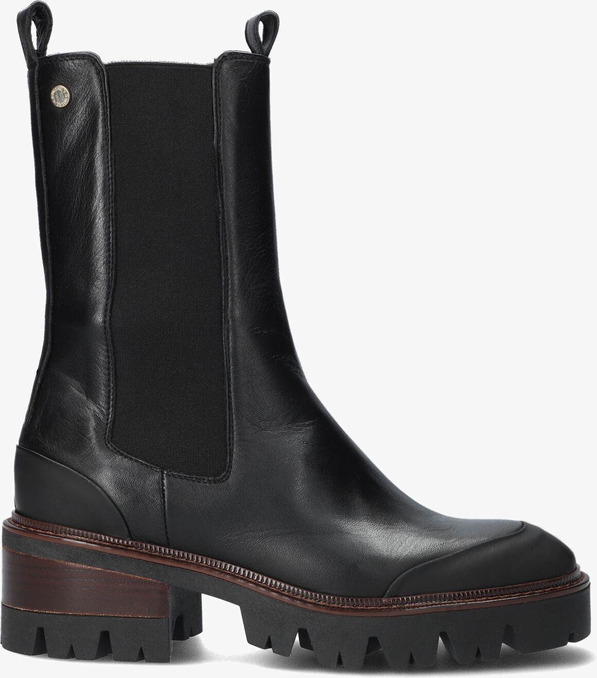 Zwarte NOTREV Chelsea boots AP14 Omoda