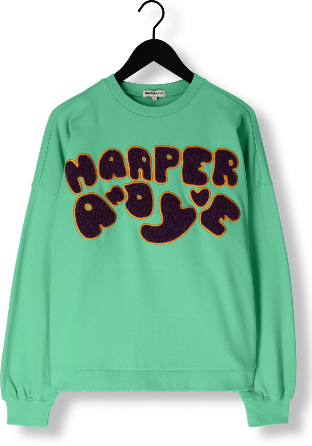 HARPER & YVE Dames Truien & Vesten Logo-sw Groen