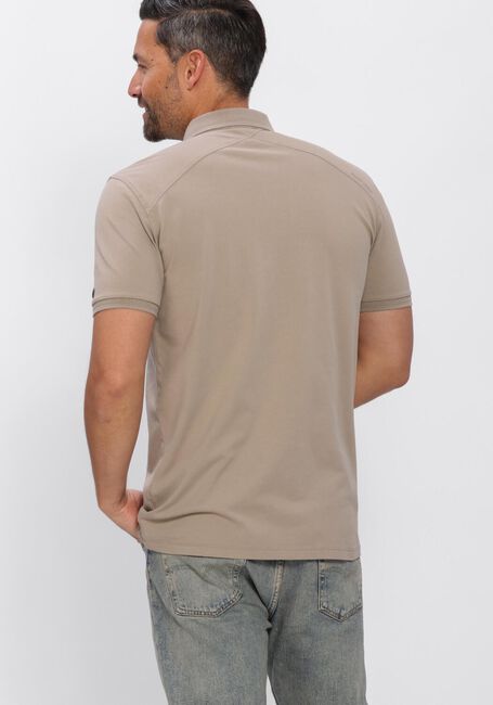 Beige CAST IRON Polo SLIM FIT FINE PIQUE ESSENTIAL - large