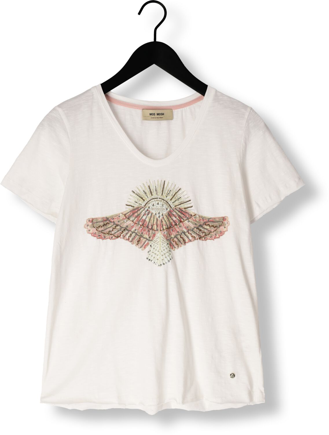 MOS MOSH Dames Tops & T-shirts Nadine Wit