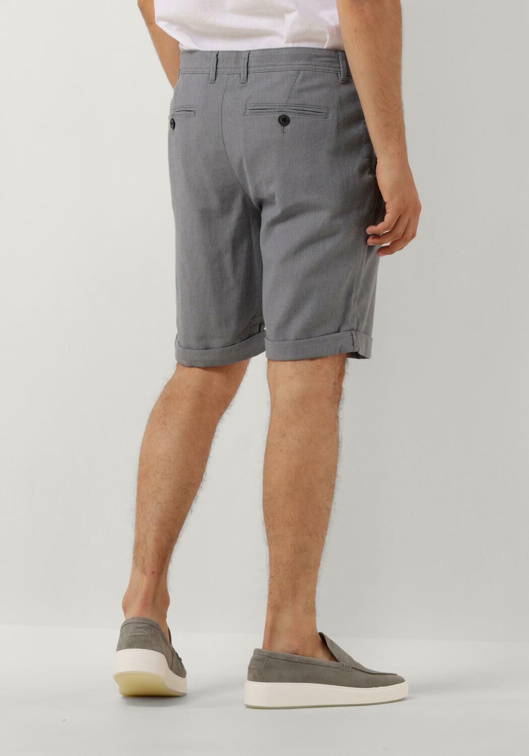 SELECTED HOMME Heren Broeken Slhslim-luton Flex Shorts Noos Lichtblauw