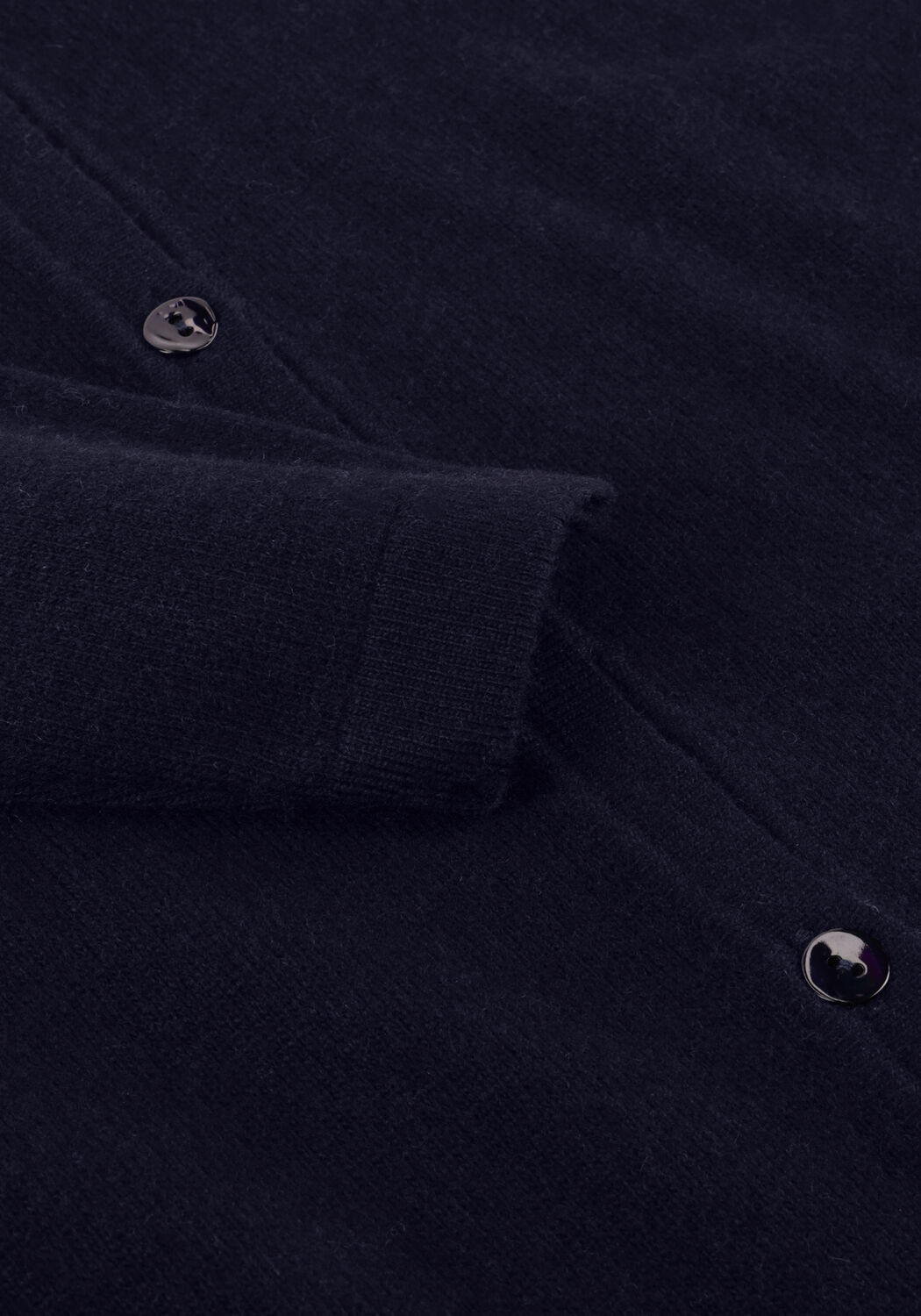 Donkerblauwe RESORT FINEST Vest POLO SHORT CARDIGAN - large