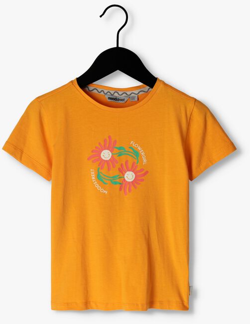 Oranje MOODSTREET T-shirt T-SHIRT WITH CHEST PRINT - large